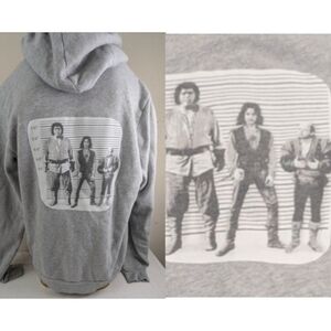 The Princess Bride Repurposed Grey Hoodie Andrea the Giant Large